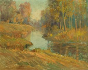 Image of Untitled (Landscape with River)