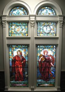 Image of Windows with Art and Literature Design