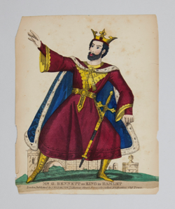 Image of Mr. G. Bennett as King in Hamlet