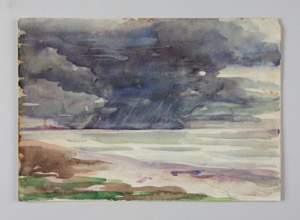 Image of Seascape with Storm Clouds