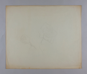 Image of Pencil Sketch of 2 Roses