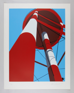 Image of Watertower, from a Set of Four Prints