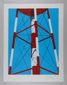 Image of Watertower, from a Set of Four Prints