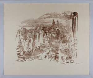 Image of Manhattan, from a Portfolio of Five Prints