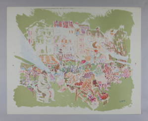 Image of Marche, Rue de Seine, from "The Collectors Graphics"