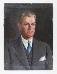 Image of Portrait of a Man (in gray suit and blue tie)