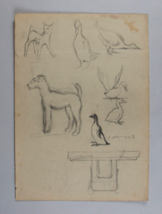 Image of Untitled (Sketch, Animals)