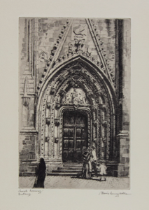 Image of Church Doorway, Brittany