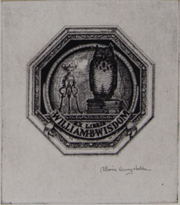 Image of Bookplate for William B. Wisdom