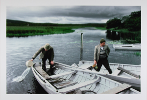 Image of Two Ghillies, Lough, Beltra, Galway, from "Selected Images of Ireland"