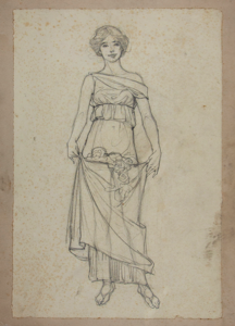 Image of Untitled (Study of a Woman)