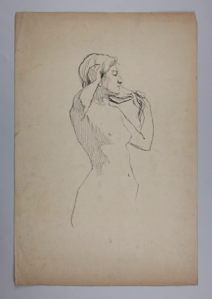 Image of Untitled (Study of a Woman) (Two-sided, recto & verso)