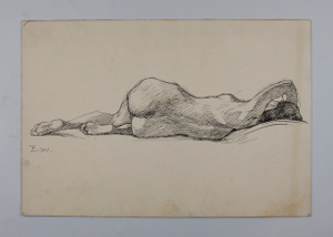 Image of Untitled (Reclining Nude)