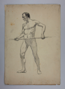 Image of Untitled (Study of a Man)