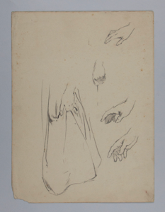 Image of Untitled (Study of Hands)