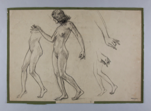 Image of Untitled (nude study)