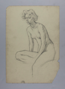 Image of Untitled (Nude Study)