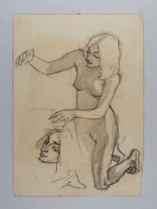 Image of Untitled (Study of Female)