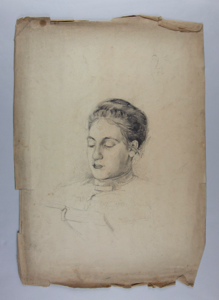 Image of Untitled (portrait of a woman)