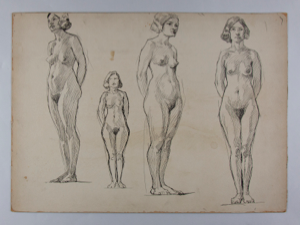 Image of Untitled (Female Nude Study)