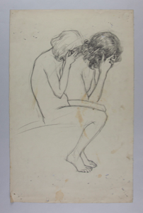 Image of Untitled (Female Nude Study) (Two-sided, recto & verso)