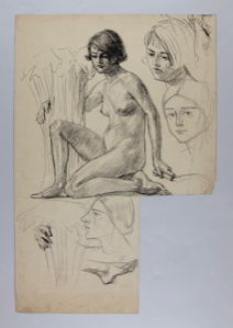 Image of Untitled (Female Nude Study)