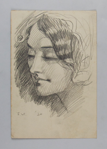 Image of Untitled (Portrait of a Young Woman)