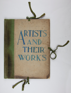 Image of Portfolio Folder, Artists and Their Works