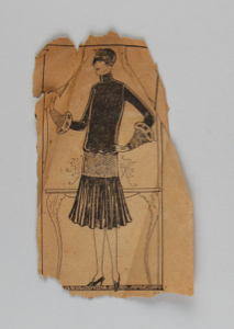 Image of Woman in Flapper Dress