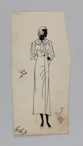 Image of Woman with Long Dress