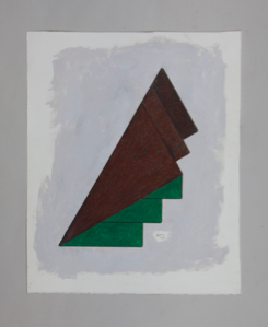 Image of Untitled (Brown, Grey and Green)