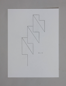 Image of Untitled (Line Drawing), from Theme: 3 Overlapping Squares Portfolio