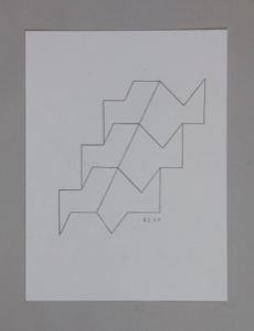 Image of Untitled (Line Drawing), from Theme: 3 Overlapping Squares Portfolio