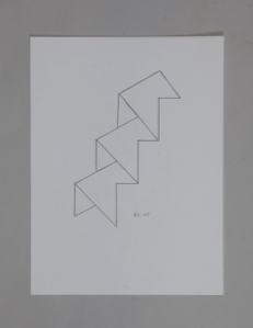 Image of Untitled (Line Drawing), from Theme: 3 Overlapping Squares Portfolio