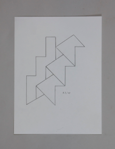 Image of Untitled (Line Drawing), from Theme: 3 Overlapping Squares Portfolio