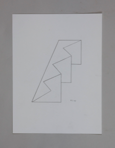 Image of Untitled (Line Drawing), from Theme: 3 Overlapping Squares Portfolio