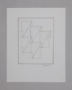 Image of Untitled (Line Drawing), from "Motif(s)" Portfolio