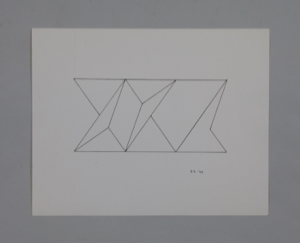 Image of Untitled (Line Drawing), from "Straight Lines Boring!! #2" Portfolio