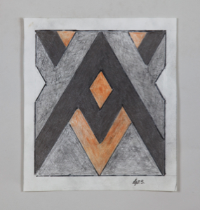 Image of Untitled (Grey and Orange)