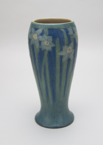 Image of Vase with Narcissus Design