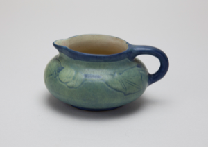 Image of Creamer with Leaf Design