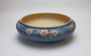 Image of Bowl with Pink Flowers