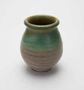 Image of Small Vase with Color Gradient Design