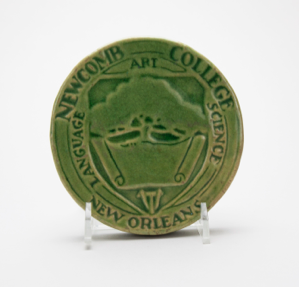 Image of Paperweight with Newcomb College, New Orleans Design