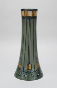 Image of Vase with Horsenettle Design