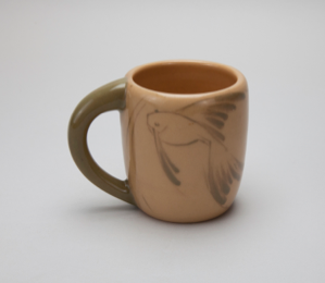 Image of Mug with Goldfish Design