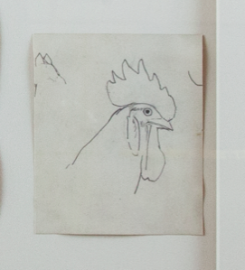 Image of Untitled (study of a rooster)