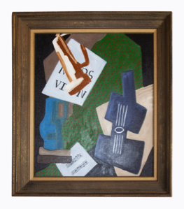 Image of Untitled (Cubist Guitar and Trumpet)