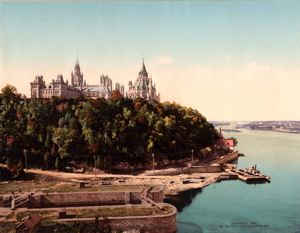 Image of Parliament Buildings from Major Hill Park, Ottawa