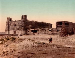 Image of Old Church at Pueblo of Acoma, N.M.